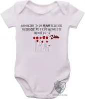 Body Bebê Infantil Voltaire direito de dizer - Foto 2