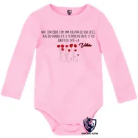 Body Bebê Infantil Voltaire direito de dizer - Foto 4