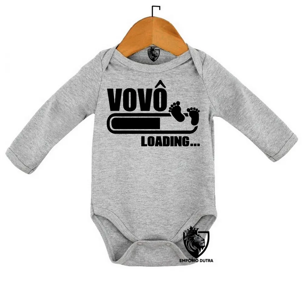 Body Bebê Infantil vovô presente vô pai bateria