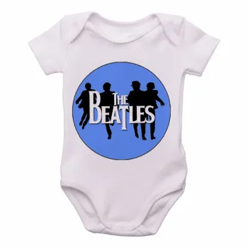 Body Bebê Infantil banda beatles rock John Lennon redondo - Foto 2