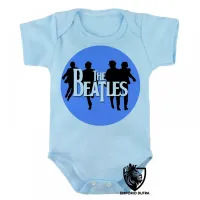 Body Bebê Infantil banda beatles rock John Lennon redondo - Foto 3