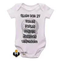 Body Bebê Infantil Clube dos 27 rock - Foto 2