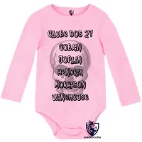 Body Bebê Infantil Clube dos 27 rock - Foto 4