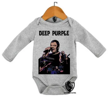 Body Bebê Infantil deep purple banda rock roll cantor