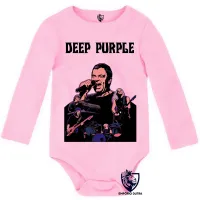 Body Bebê Infantil deep purple banda rock roll cantor - Foto 4
