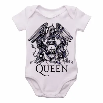 Body Bebê Infantil falcao black queen Freddie Mercury cantor banda rock - Foto 2