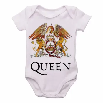 Body Bebê Infantil falcao color queen Freddie Mercury banda rock - Foto 2