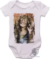 Body Bebê Infantil Janis Joplin woodstock - Foto 2