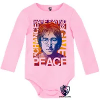 Body Bebê Infantil John Lennon peace Beatles - Foto 4