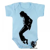 Body Bebê Infantil michael jackson musica dança - Foto 2