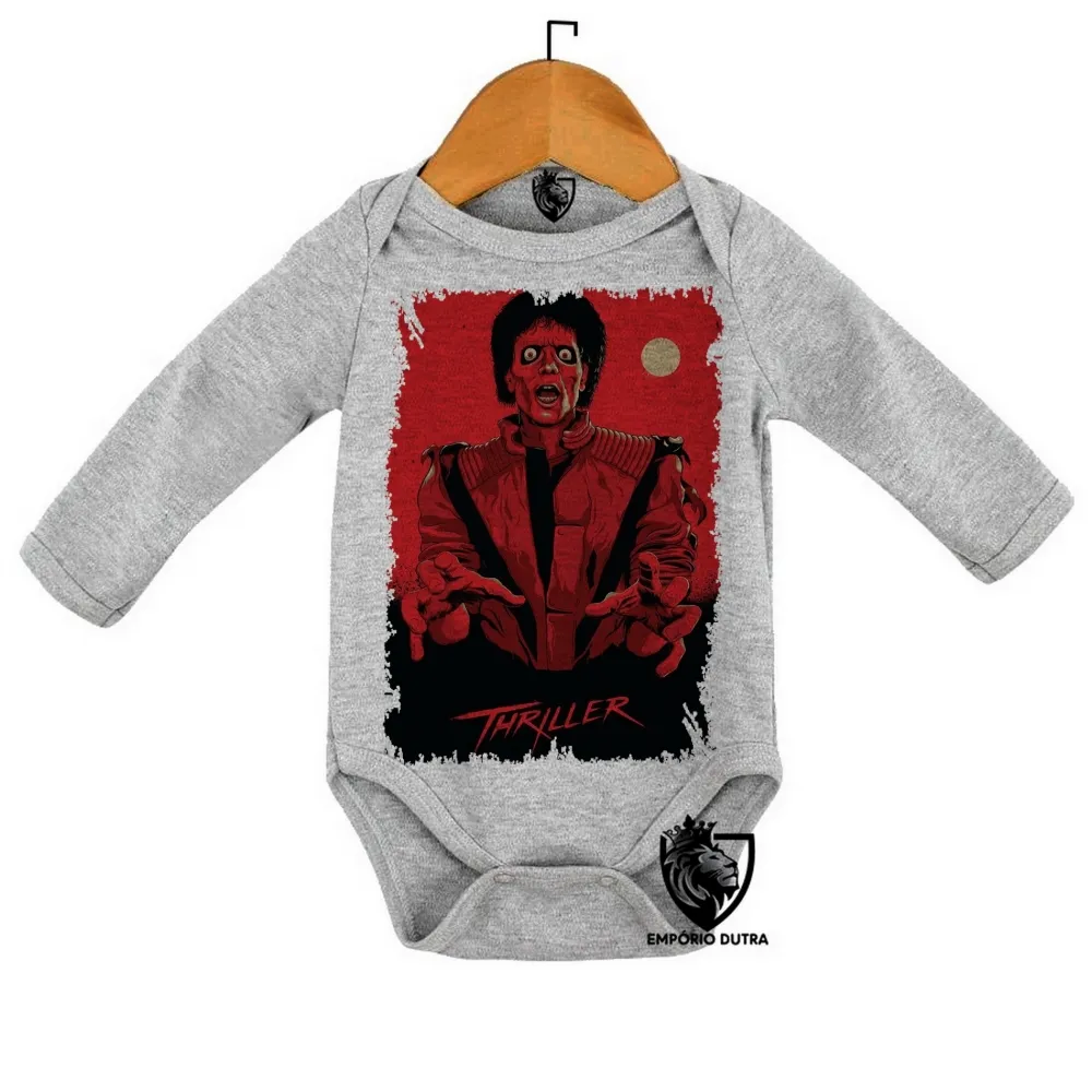 Body Bebê Infantil Michael Jackson Thriller