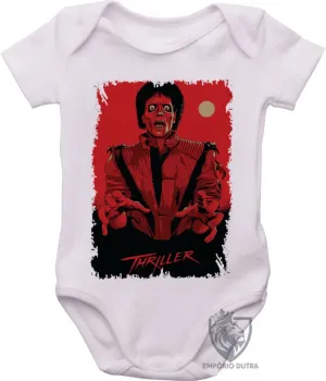 Body Bebê Infantil Michael Jackson Thriller - Foto 2