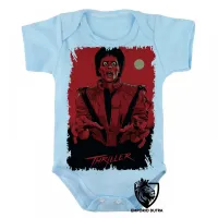 Body Bebê Infantil Michael Jackson Thriller - Foto 3
