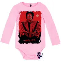 Body Bebê Infantil Michael Jackson Thriller - Foto 4