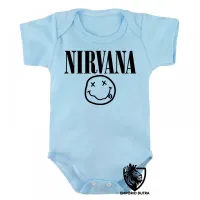 Body Bebê Infantil nirvana carinha rock - Foto 3