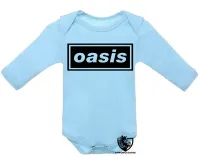 Body Bebê Infantil OASIS banda rock - Foto 3