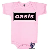 Body Bebê Infantil OASIS banda rock - Foto 4