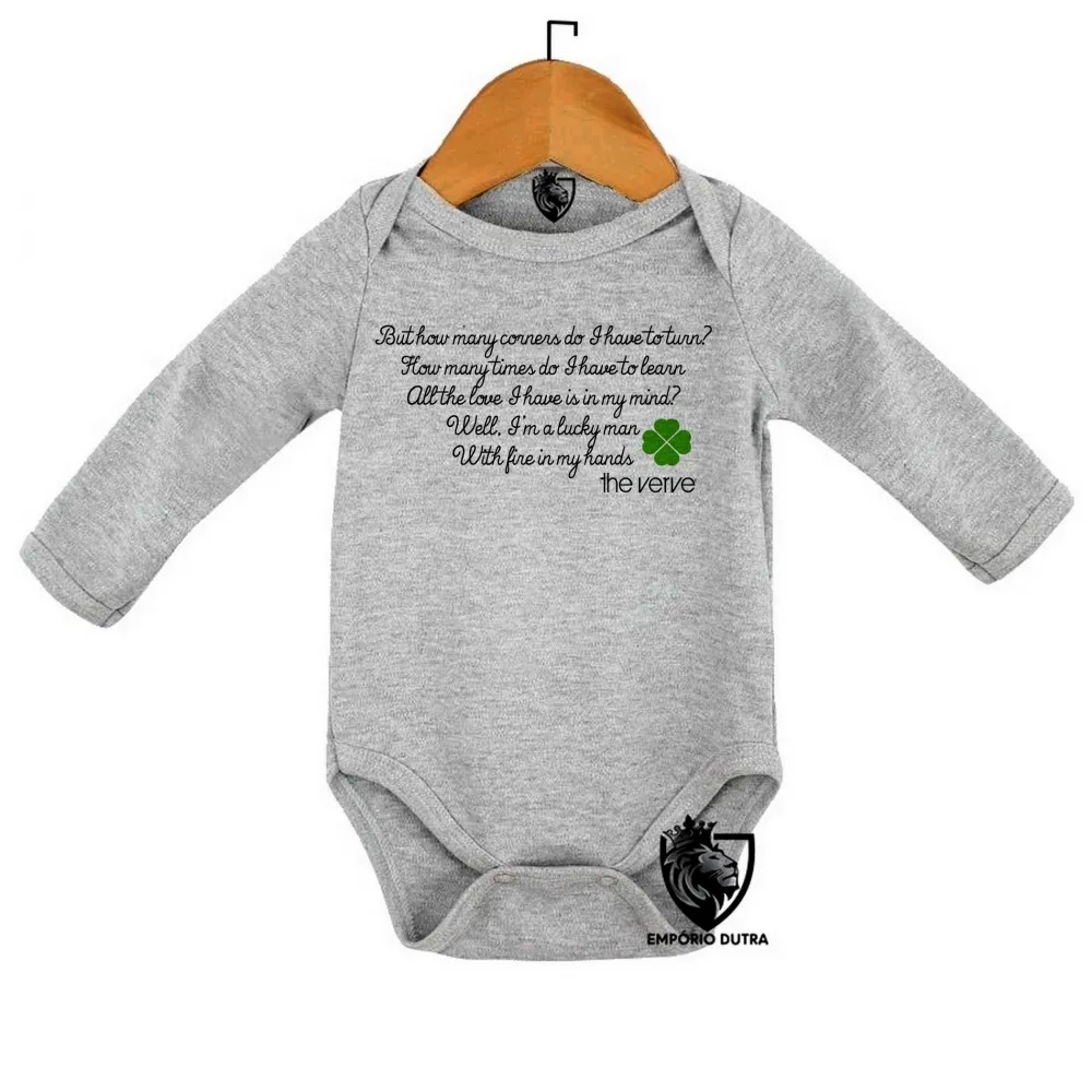 Body Bebê Infantil The Verve lucky man