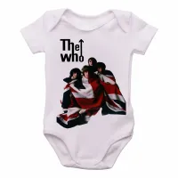 Body Bebê Infantil the who banda rock inglaterra bandeira - Foto 4