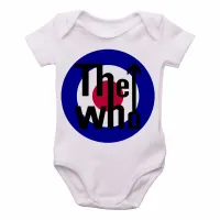 Body Bebê Infantil the who banda rock logo anos 60 - Foto 2