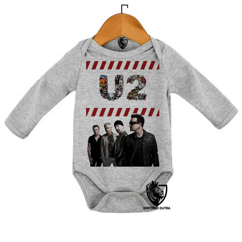 Body Bebê Infantil u2 banda rock bono vox musica Imagem