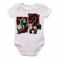 Body Bebê Infantil u2 banda rock musica desenho bono vox - Foto 2