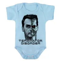 Body Bebê Infantil Bolsonaro exterminador futuro - Foto 2