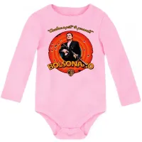 Body Bebê Infantil Bolsonaro Looney Tunes - Foto 4