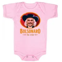 Body Bebê Infantil Bolsonaro na veia - Foto 4