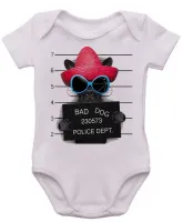Body Bebê Infantil Bad Dog cachorro cão Police Dept - Foto 3