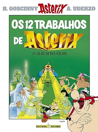 ASTERIX - OS 12 TRABALHOS DE ASTERIX - O ALBUM DO FILME (PRODUTO USADO - COMO NOVO)