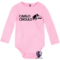 Body Bebê Infantil cavalo Crioulo rio grande do sul RS - Foto 4
