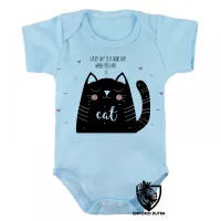 Body Bebê Infantil Every day is a good gato cat - Foto 3