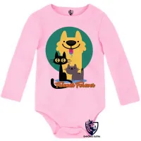 Body Bebê Infantil Friends Forever gato cachorro amigos - Foto 4