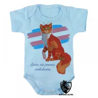 Body Bebê Infantil Gatos são poemas ambulantes - Foto 3