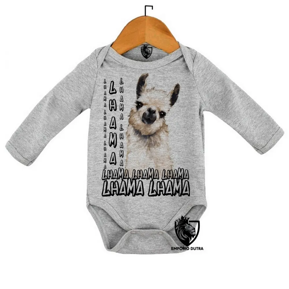 Body Bebê Infantil lhama animal america latina