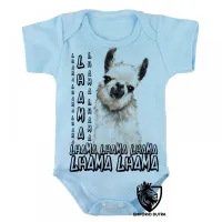 Body Bebê Infantil lhama animal america latina - Foto 3