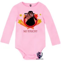 Body Bebê Infantil Lhama No touchy não encoste - Foto 4