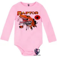 Body Bebê Infantil Raptor Ghost world dinossauro - Foto 4