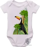 Body Bebê Infantil tucano passaro - Foto 2
