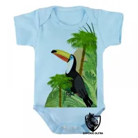 Body Bebê Infantil tucano passaro - Foto 3