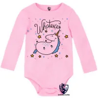 Body Bebê Infantil Unicórnio Whatever cavalo alado - Foto 4