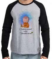 Camiseta manga longa Infantil ou Adulto Universalista com amor - Foto 2