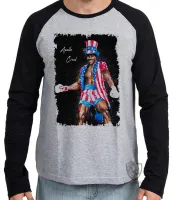 Camiseta manga longa Infantil ou Adulto Apollo Creed Rocky Balboa - Foto 2
