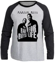 Camiseta manga longa Infantil ou Adulto Bad Boys for life - Foto 3