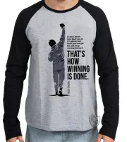 Camiseta manga longa Infantil ou Adulto Rocy Balboa É assim - Foto 2