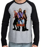 Camiseta manga longa Infantil ou Adulto cabeças de vento filme antigo - Foto 2