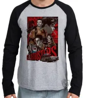 Camiseta manga longa Infantil ou Adulto Caça Fantasmas post Ghostbusters - Foto 2