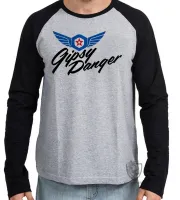 Camiseta manga longa Infantil ou Adulto Gipsy Danger robo circulo de fogo - Foto 2