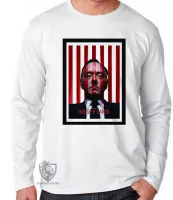 Camiseta manga longa Infantil ou Adulto House of Cards - Foto 3